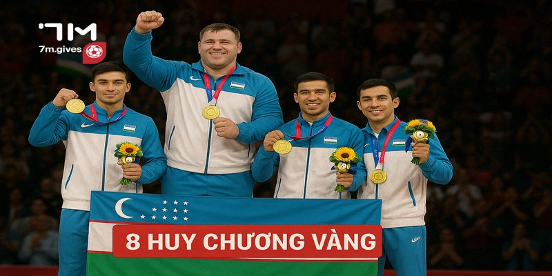 8 huy chương vàng