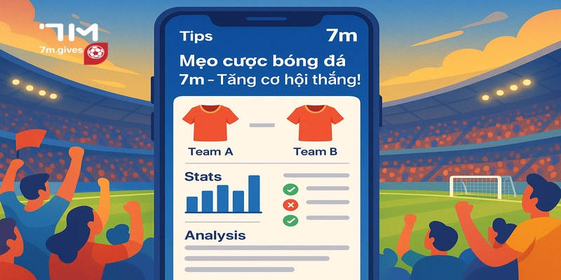 Mẹo cược bóng đá 7M tăng cơ hội thắng