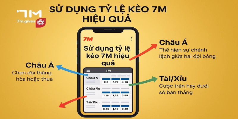 Sử dụng tỷ lệ kèo hiệu quả