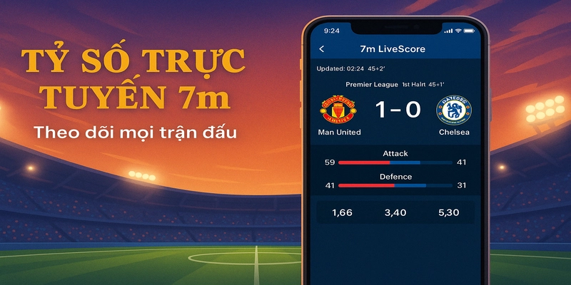 Tỷ số trực tuyến 7M