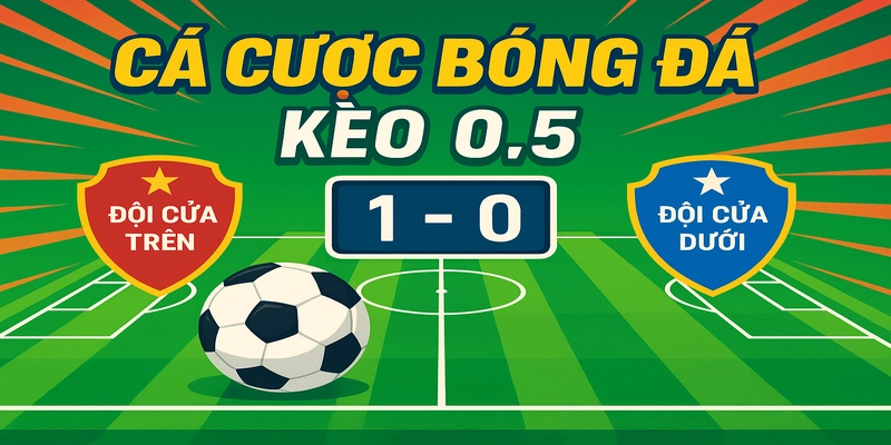 Cách hoạt động của kèo chấp 1/2 là gì?