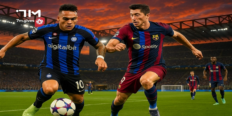 Khoảnh khắc kịch tính trong trận Inter vs Barca tại bán kết Champions League.